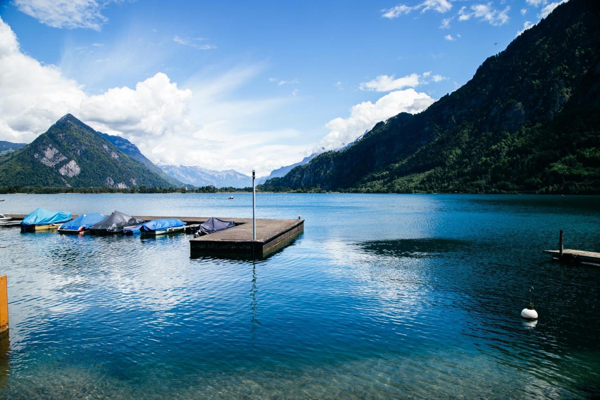 Au Bord Du Lac Därligen Buitenkant foto