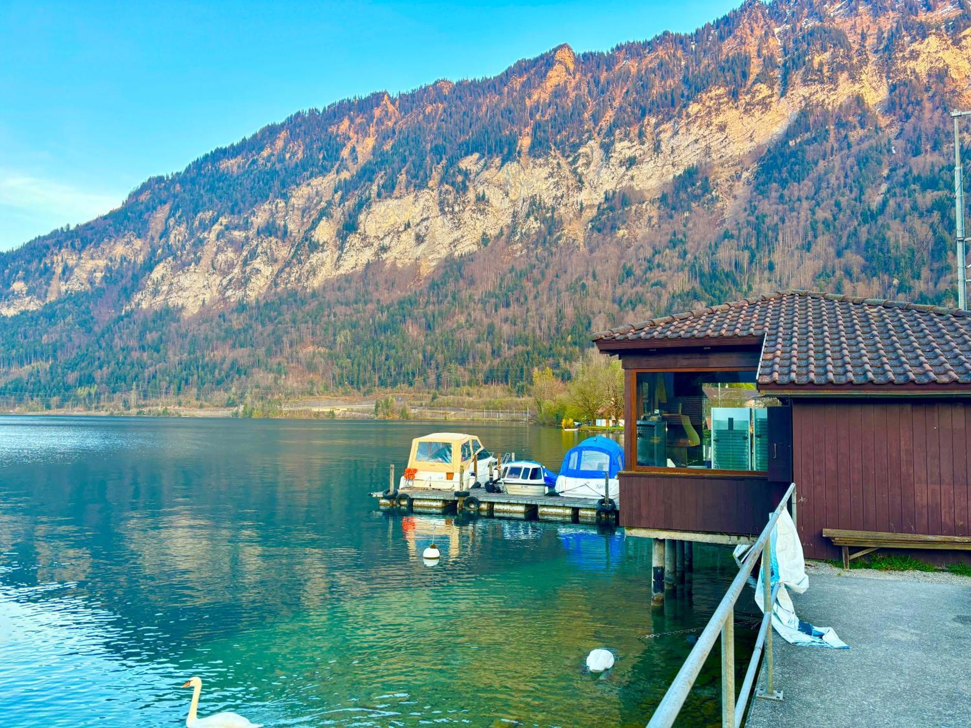 Au Bord Du Lac Därligen Buitenkant foto